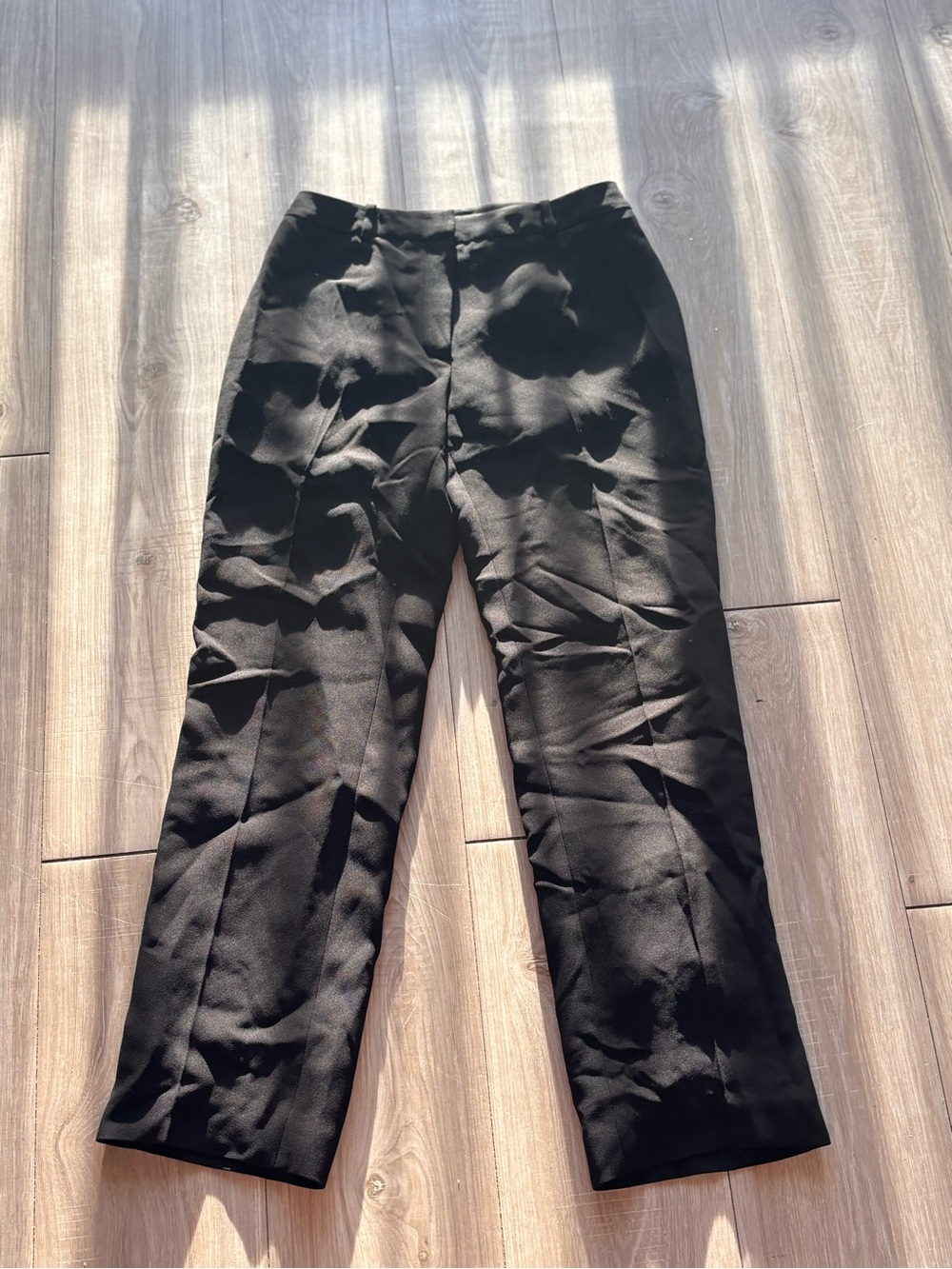 LOFT Women's Black Straight-Leg Dress Pants